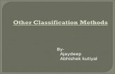 Other classification methods in data mining