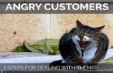 7 steps for dealing with angry customers