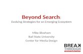 iMedia October Breakthrough Summit:  Insight Address: "Search and Discovery of Content"