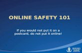 Online safety 101