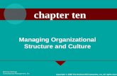 Contemporary Management Chapter10