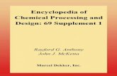 Encyclopedia of Chemical Processing and Design. 69_Supplement 1