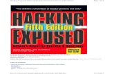 Hacking Exposed 5 Www