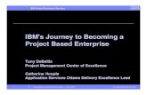 IBM Journey to Becoming Project Based Enterprise