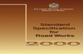 !Tanzania Standard Spec - Rd 2000
