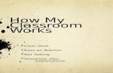 How My Classroom Works 2012 2013
