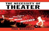 Woodruff - The Necessity of Theater