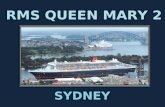 RMS Queen Mary 2 - Sydney