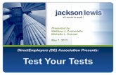 Test Your Tests
