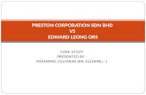 Preston corporation sdn bhd case law of contract