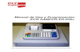 Manual usuario ECR SAMPOS ER-059