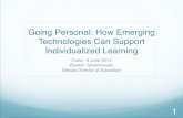 Going personal - How Emerging Technologies Can Support Individualized Learning