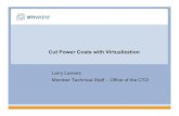 Cut Power Costs with Virtualization