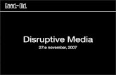 Good Old @ Disruptive Media