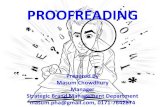 Proof reading marks
