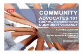 Community Advocates: Why You Need Them? What They Do?