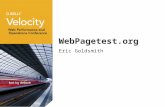 WebPagetest Velocity 2010