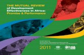 The mutual review of development in africa promise & performance 2011