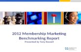 2012 Membership Marketing Benchmarking Report