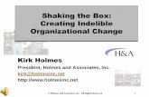 Shaking the Box: Creating Indelible Organizational Change