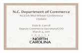 Deputy Sec. Dale Caroll's Presentation at the 2011 NCEDA Midwinter Conference