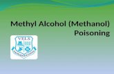 Methyl alchohol poisoning