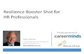 Resilience Booster Shot for HR Professionals