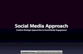Social Media Strategic Creative Approach