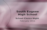 South Info Night 2011-12 - February 2011