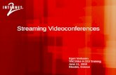 Streaming an H.323 Videoconference