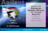 3GPP LTE Standards Update: Release 11, 12 and Beyond