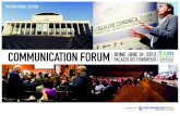 COMMUNICATION FORUM 2012