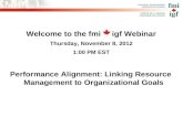 Performance Alignment: Linking Resource Management to Organizational Goals