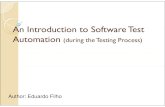 Introduction to Test Automation - by Eduardo Filho