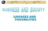 business and societies - possibilities and linkages -----by sumit mukherjee,NIILM-CMS