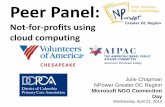 Cloud Computing: NFP Peer Panel Discussion