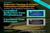 Certified Software Test Professional Certified Software Test ...