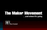 The Maker Movement and Where It’s Going
