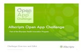 Allscripts Open App Challenge Q&A Webinar