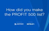 AceTech companies on the profit 500