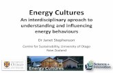 Energy Cultures: understanding & influencing behaviours