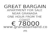 Apartment for sale near granada