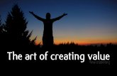 Crowdsourcing presentation: New Ways Of Creating Value | Version 1
