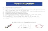 Team Meeting Notes - Prudential Gary Greene, Realtor / The Woodlands TX