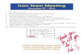 Team Sales Meeting Agenda Notes - Prudential Gary Greene, Realtors - The Woodlands TX - December 6th 2011