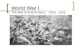 World War One Lecture PP