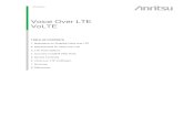 Voice over LTE WhitePaper