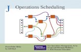 operations scheduling