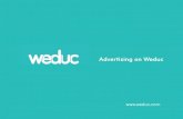 Weduc for advertisers