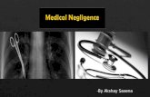 Medical negligence anuradha saha